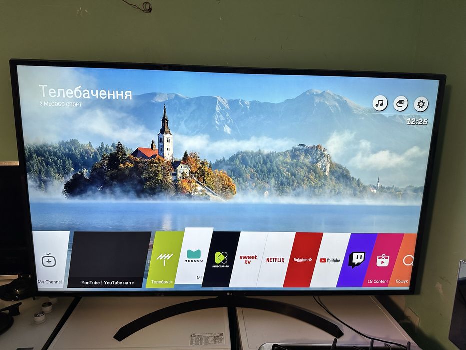 Телевізор LG 65UJ634V 65” 4K Smart TV