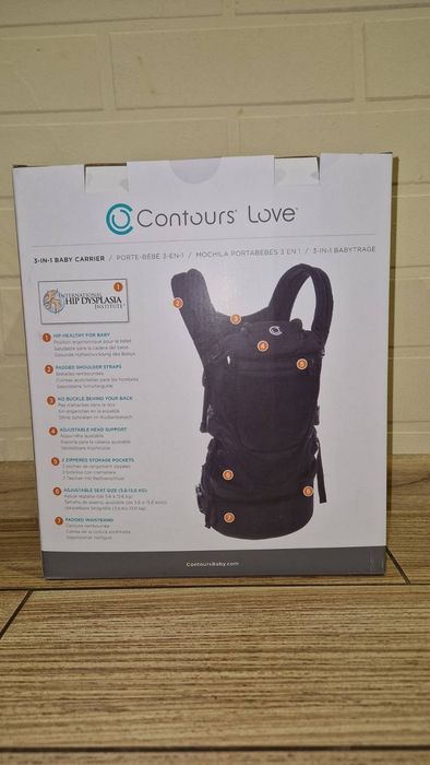 Ерго-рюкзак кенгуру Contours Love 3-in-1 Baby Carrier (Новий)