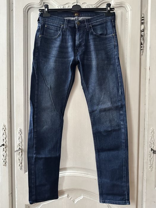Lee Luke klasyczne proste W29 L32 denim  jeansy