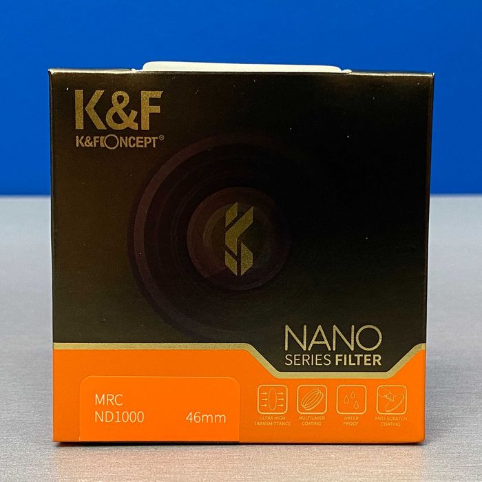 K&F Concept ND8-1000 Slim 46mm (Filtro ND Variável) - SELADO