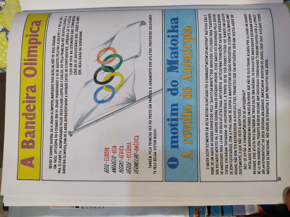 Livro jogos olímpicos