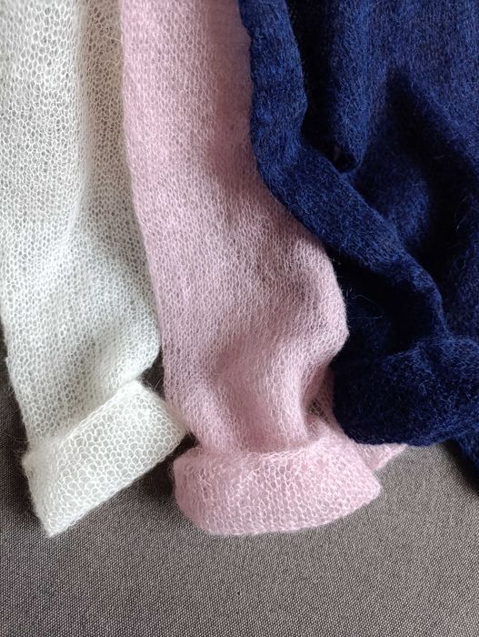 Паутинка из супер кидмохера и беби альпака