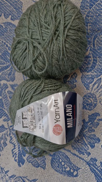 Пряжа мікс залишки 500 гр