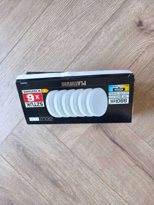 Żarówki Lampki LED GX53 5 sztuk