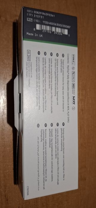 Soczewki jednodniowe MyDay 23 szt. -5,75