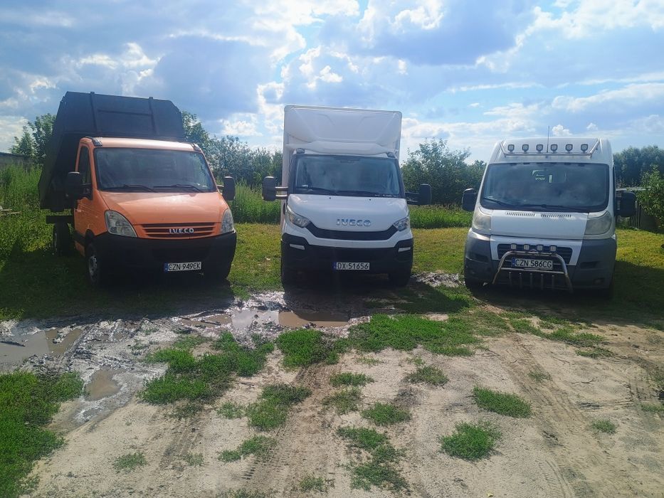 Usługi transportowe przeprowadzki transport itp