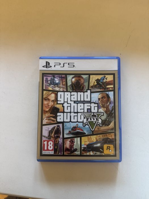 Диск GTA 5 Playstation 5