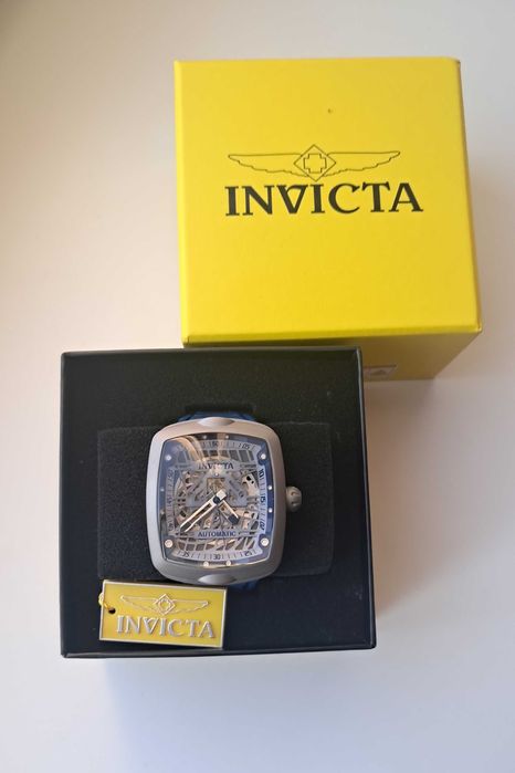 Новинка Мужские часы Invicta S1 Rally Skeleton Diablo Titanium Automat