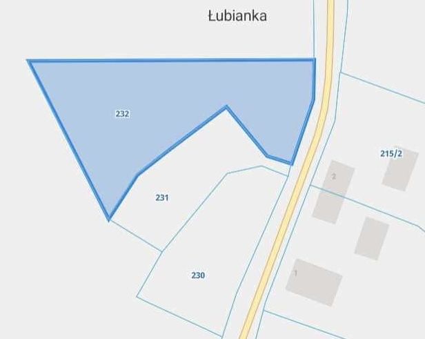 Sprzedam działkę nr 232