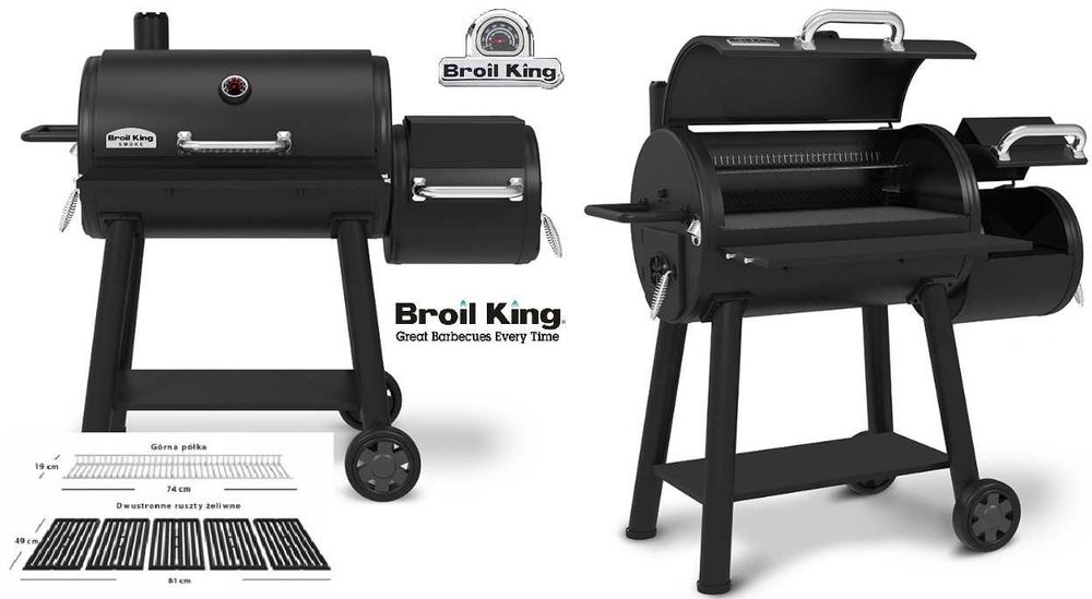 Broil King Offset Regal 500 , Wędzarnia Grill