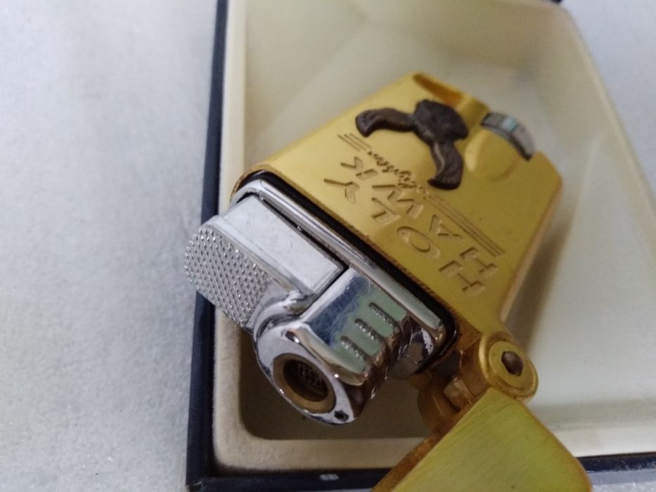 Зажигалка в подарочной коробке, новая, газовая, турборежим+пламя