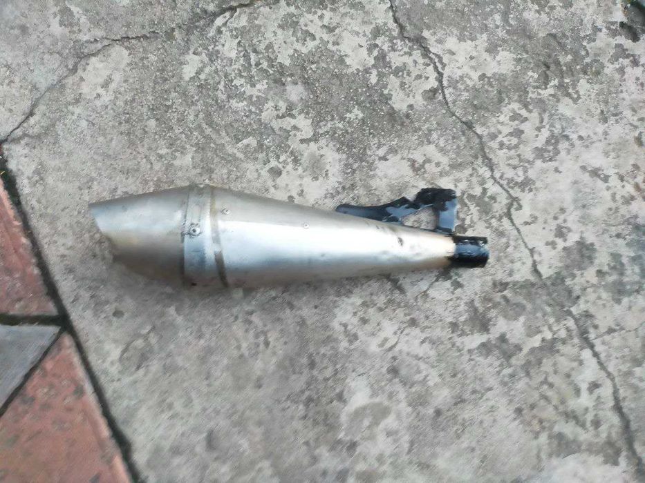 Продам прямоточный выхлоп прямоток на скутер альфа дельта мопед