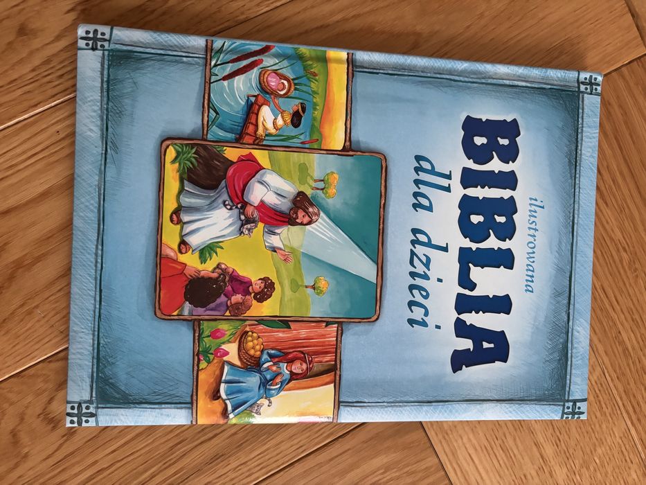 Biblia dla dzieci nowa na prezent na komunie
