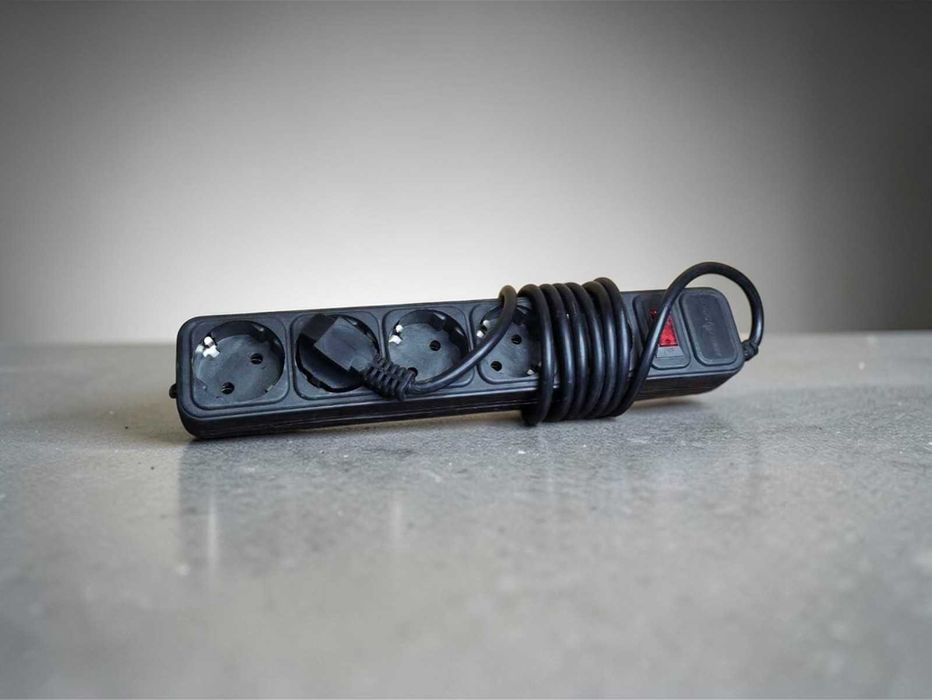 Мережевий фільтр LogicPower LP-X5 (5 розеток, 1.8 м) Black