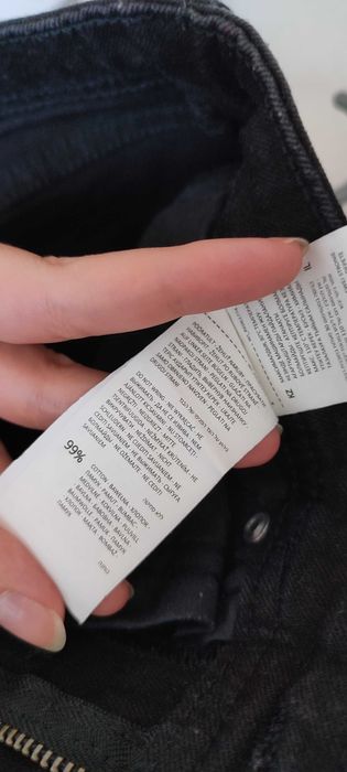 Jeansy czarne Reserved 36