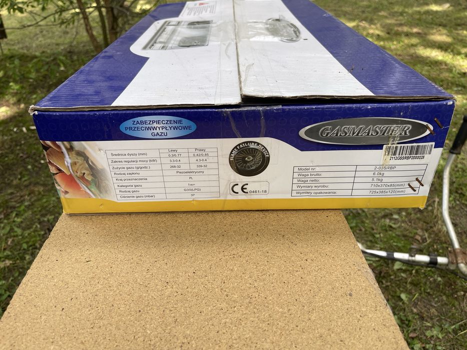 Kuchenka Gasmaster 2-03SRBP