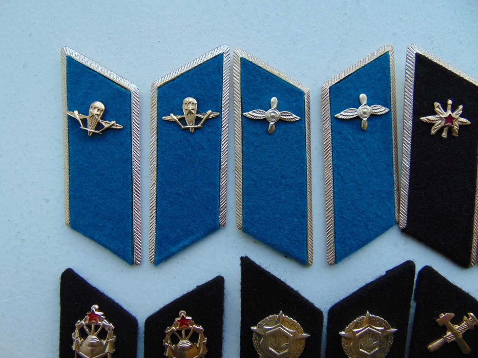 Петлицы советские 10 пар. Армия СССР лот 2
