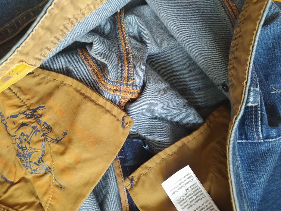 NOWE Jeansy damskie Tom Tailor 44 granatowe molita slim straight
