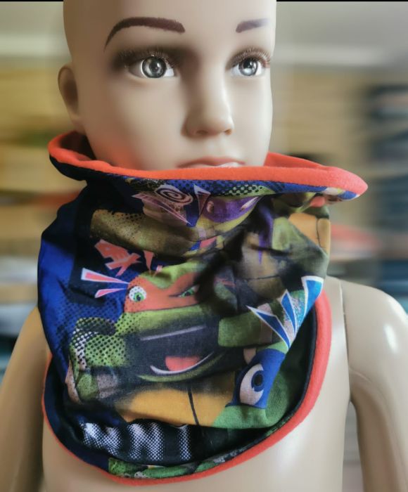 Wojownicze Żółwie Ninja Szalik komin polar