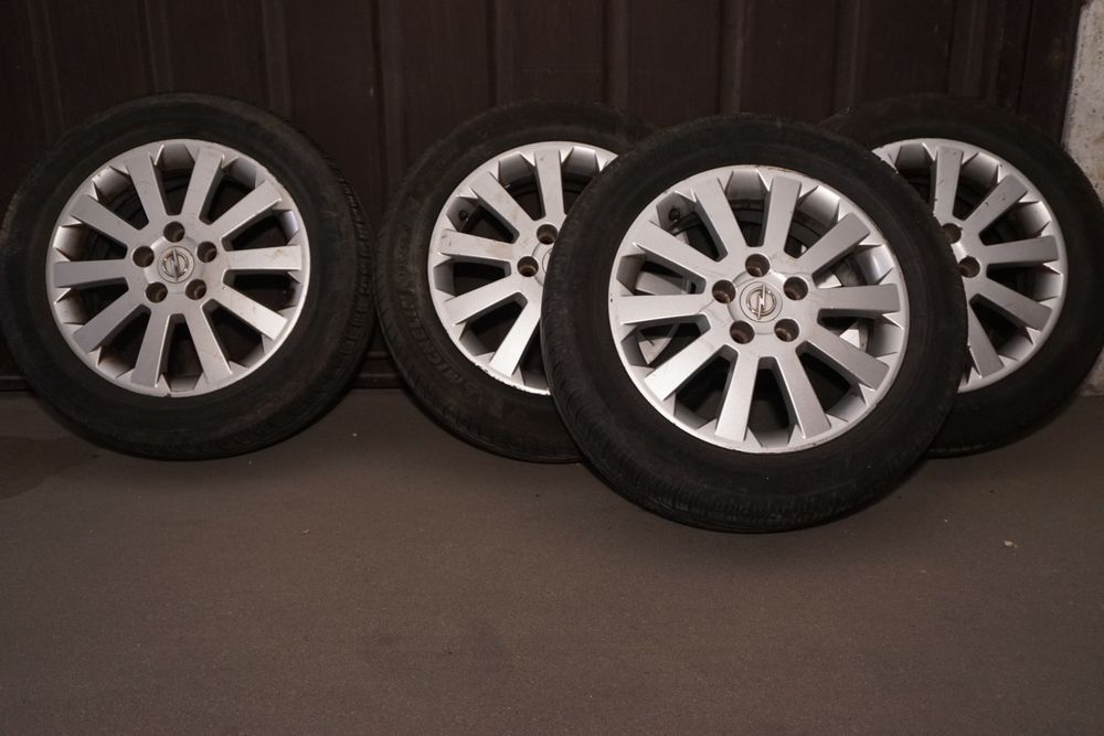 Alufelgi opony Opel zafira