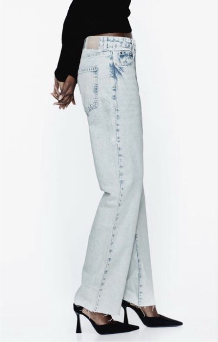 Джинси zara блакитні