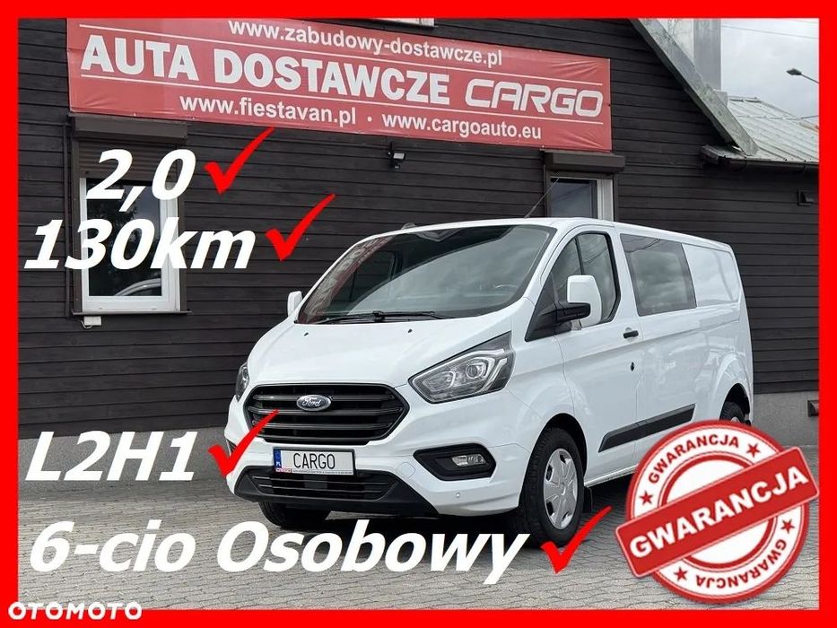 Ford CUSTOM L2H1  Max Long Doka 6-cio Osobowy *  Auto Kupione w ASO Forda* Gwarancja * Bardzo oszczędny i dynamiczny silnik * 6-cio Stopniowa Skrzynia Biegów  * Klimatyzacja * W 100% Oryginalny Przebieg * Bezwypadkowy  * Czujniki Parkowania * Tempomat * S