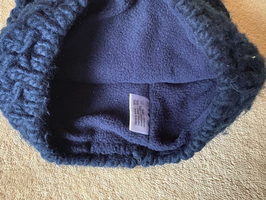 шапка з вовною альпаки