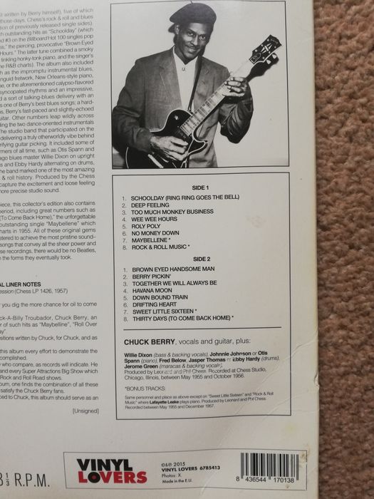 Płyta winylowa after school session chuck berry