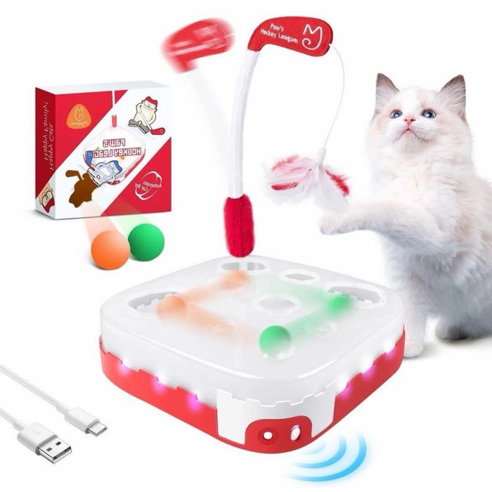 Interaktywna zabawka dla kota