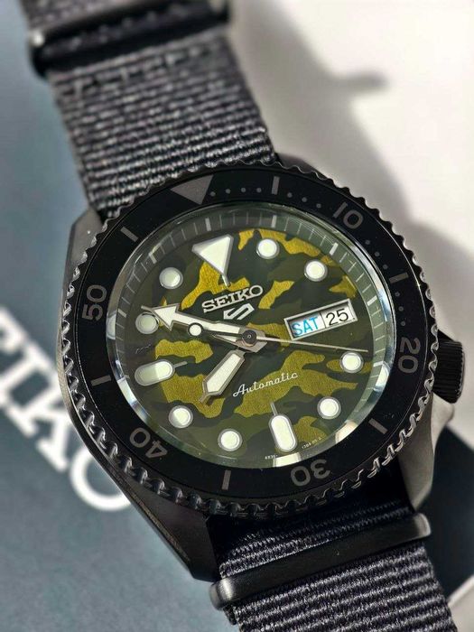 Годинник Seiko 5 Sports SRPJ37K1 Гарантія Новий