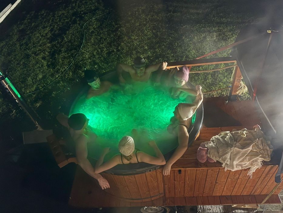 Mobilna balia ogrodowa jacuzzi wynajem