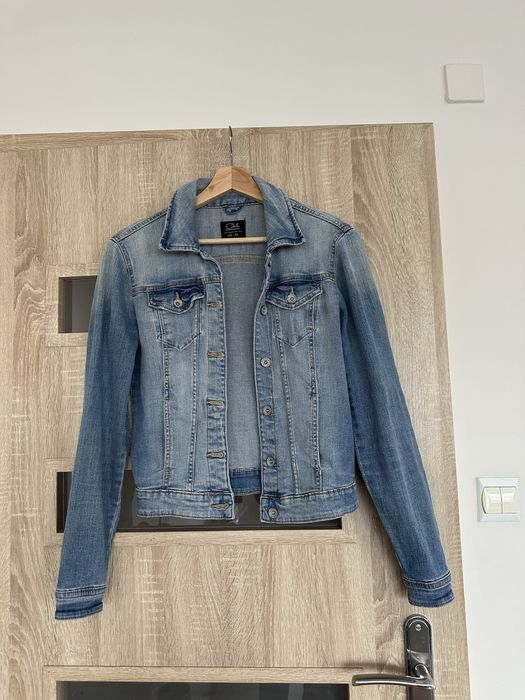 Katana kurtka dżinsowa jeansowa clockhouse C&A jasna niebieska