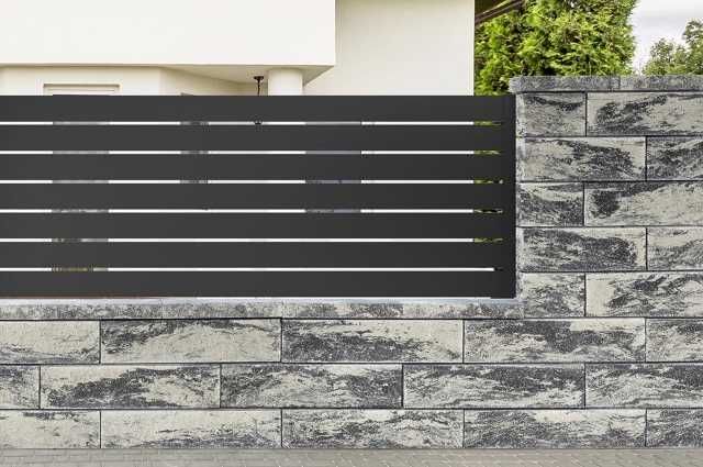 Ogrodzenia gładkie Joniec  bloczek ROMA Horizon BH20 kolory