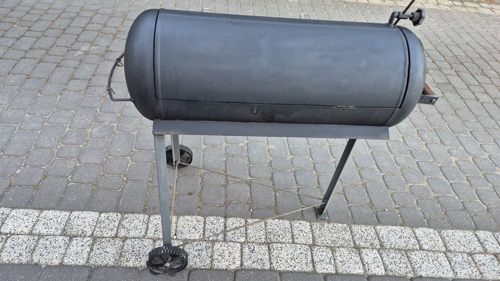 Grill węglowy 60 x 30 samodzielnej produkcji SOLIDY