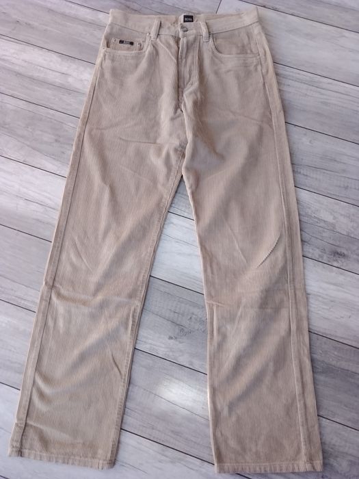 Spodnie sztruksowe Hugo Boss