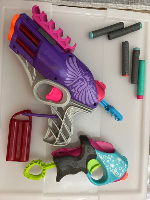 Pistolety Nerf dla dziewczynki