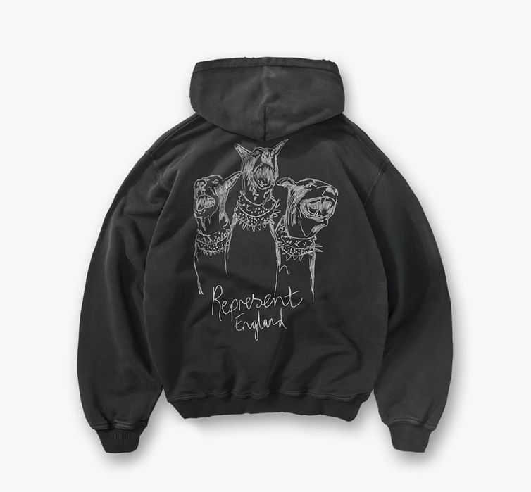 REPRESENT Hand Drawn Thoroughbred Hoodie
