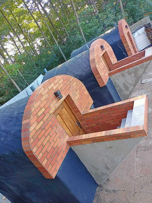 schron, piwniczka betonowa , ziemianka , piwnica , sauna ogrodowa