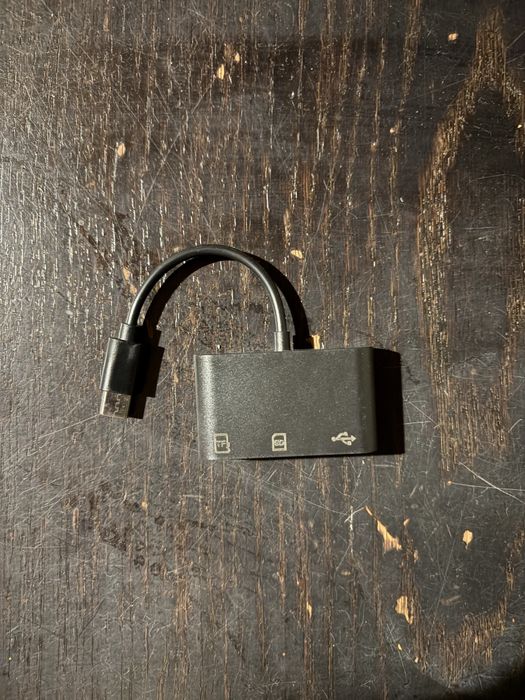 Adapter USB-c do Odczytu Kart Pamięci!