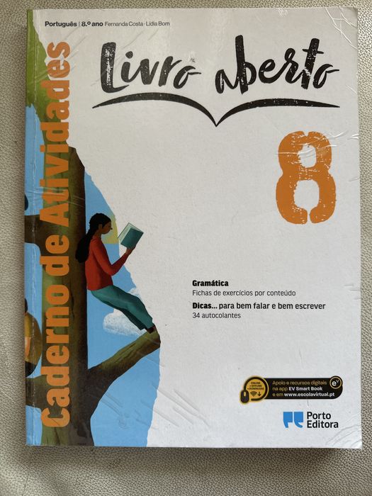 Livros escolares 8o Ano - Livro aberto 8