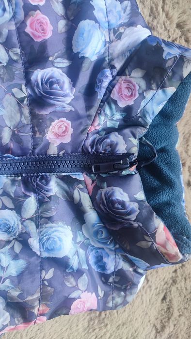 Kamizelka bezrękawnik H&M 110-122 wymiary na fotkach