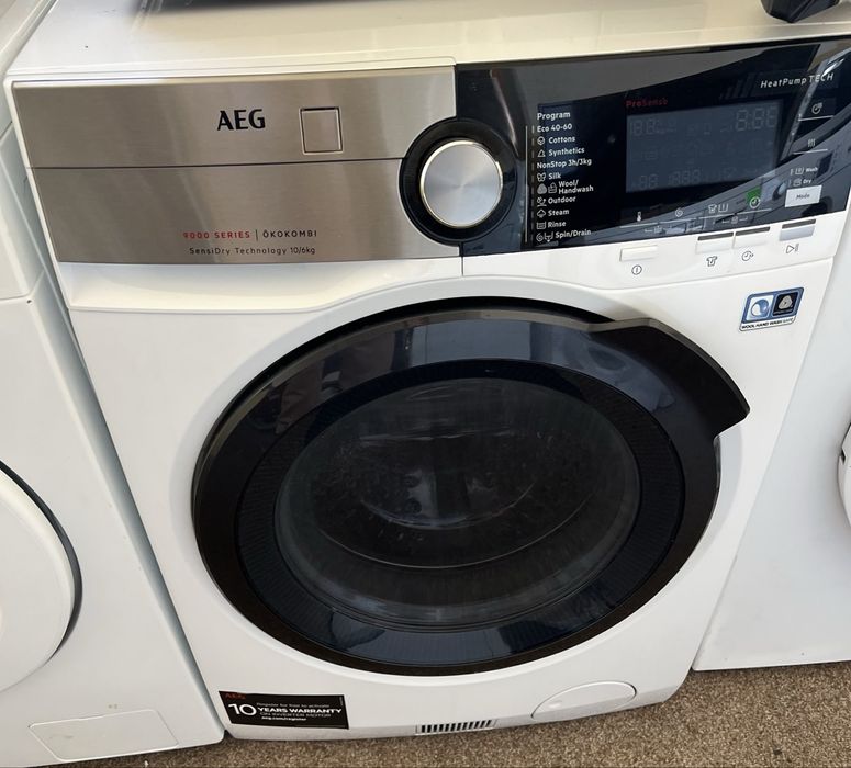 Пральна машина з сушкою AEG 9000 Series ÖKOKombi.