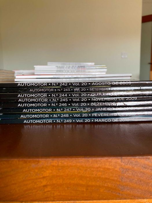 Revista AutoMotor do Volume 1 ao 256 (1989 - 2010)