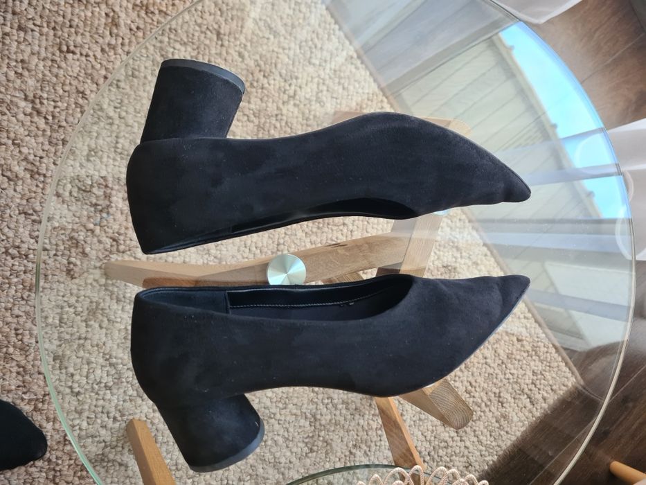 Zamszowe czółenka reserved