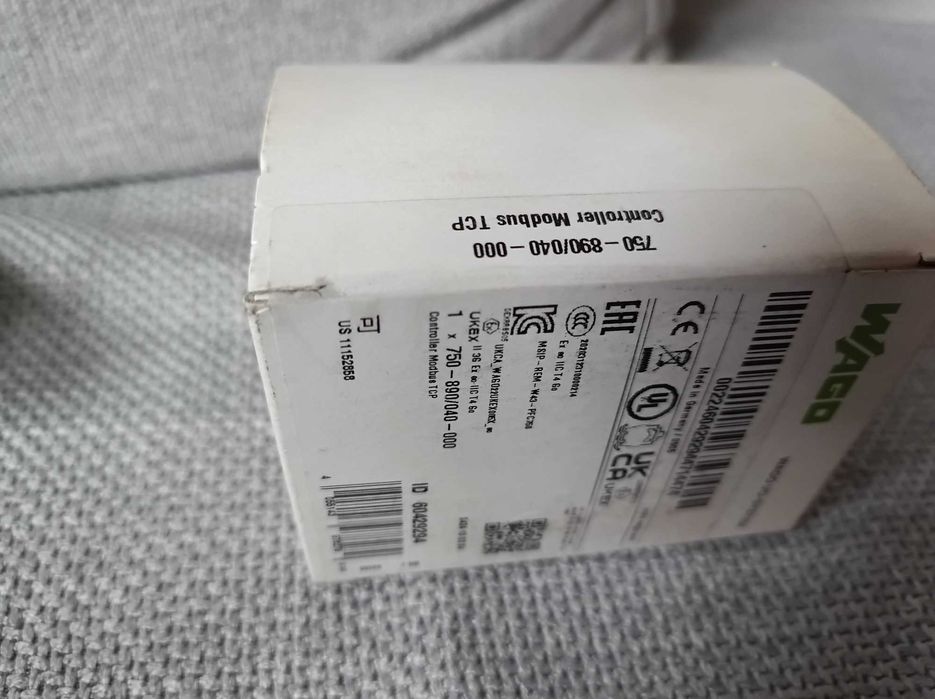 Sterownik WAGO 750 PLC z modułami