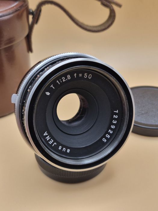 美品Carl Zeiss Jena Tessar 2.8/50mm M42 Carl Zeiss aus Jena Tessar 50mm 2.8. M42 + futerał Sandomierz • OLX.pl