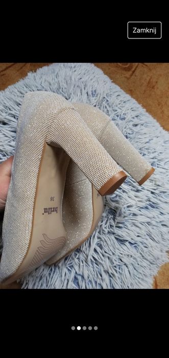 Buty ślubne brilu