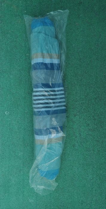 Rede de jardim, hamaca, cama de rede com topos em madeira, nova