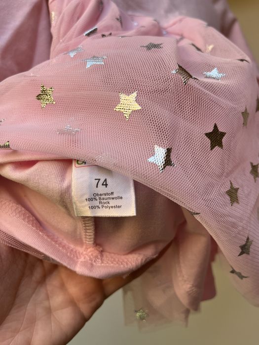 Гарне плаття для дівчинки 74 розмір нове