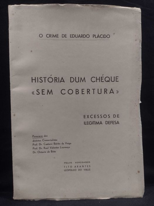 O Crime de Eduardo Plácido 1936 "Tito Arantes / Leopoldo do Valle"